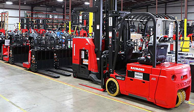 Photo of a fleet of equipment for rent