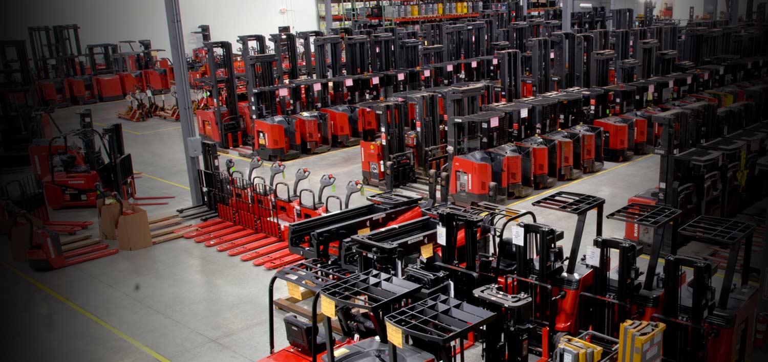 Raymond forklift rental